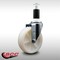 Service Caster 5'' SS Nylon Wheel Swivel 1-3/8'' Expanding Stem Caster SCC-SSEX20S514-NYS-138 - alternate 2